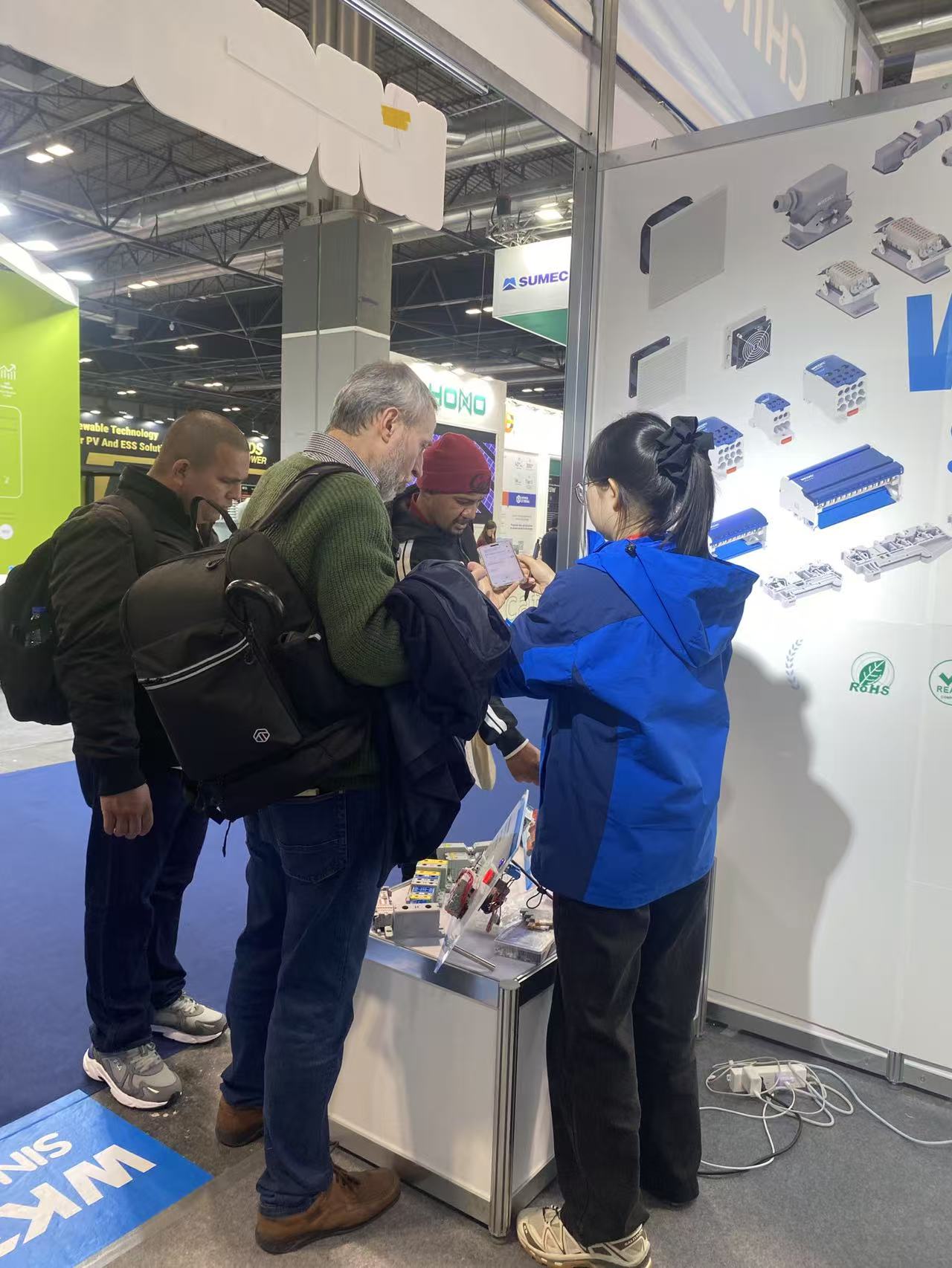 WONKE ELECTRIC hinterlässt einen starken Eindruck auf der MATELEC 2025 – Terminal Blocks!!