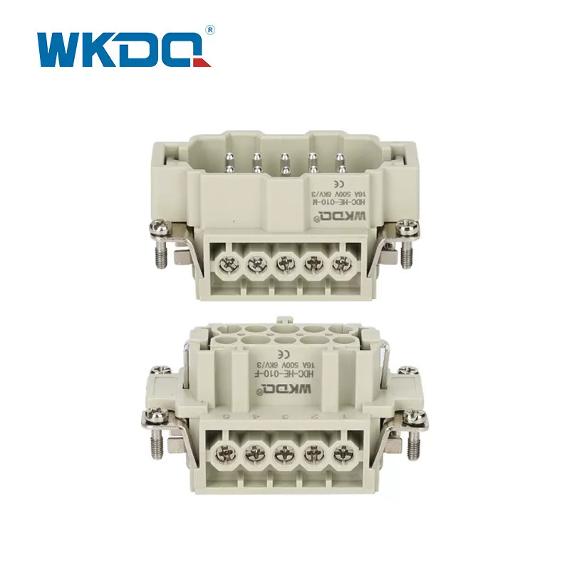 6-adrige rechteckige AWG18-Hochleistungskabelsteckverbinder IP65
