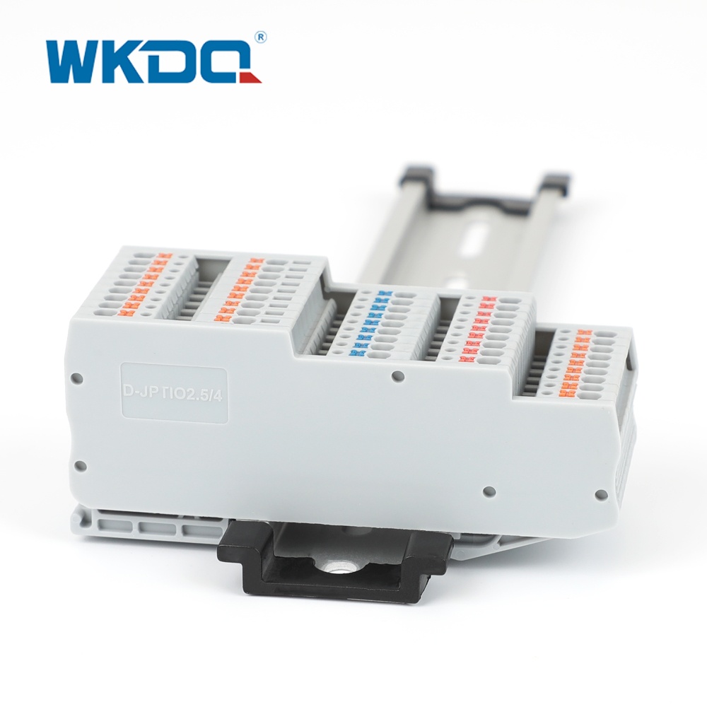 D JPTIO2.5 4 Soft-Draht-Klemmenblockabdeckung
