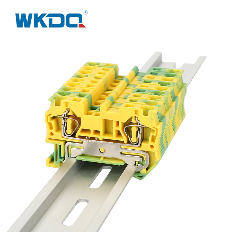 JST 4-PE Federklemmenblock-Stecker, grüne Farbe, 800 V, 41 A, 4 mm Querschnitt