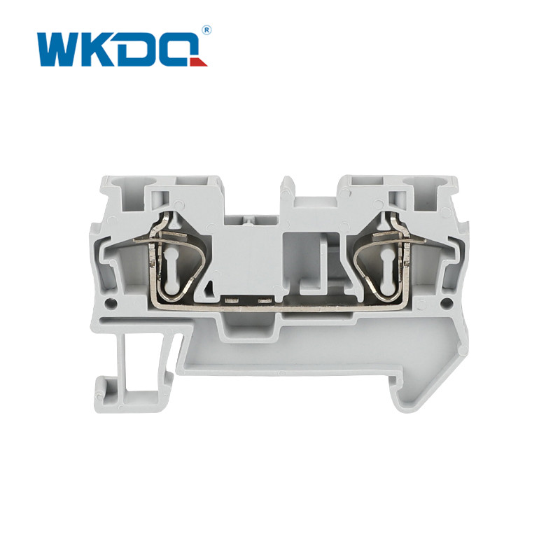 JST 4 Federklemmenblock-Steckverbinder für Niederspannung, Schnappmontage