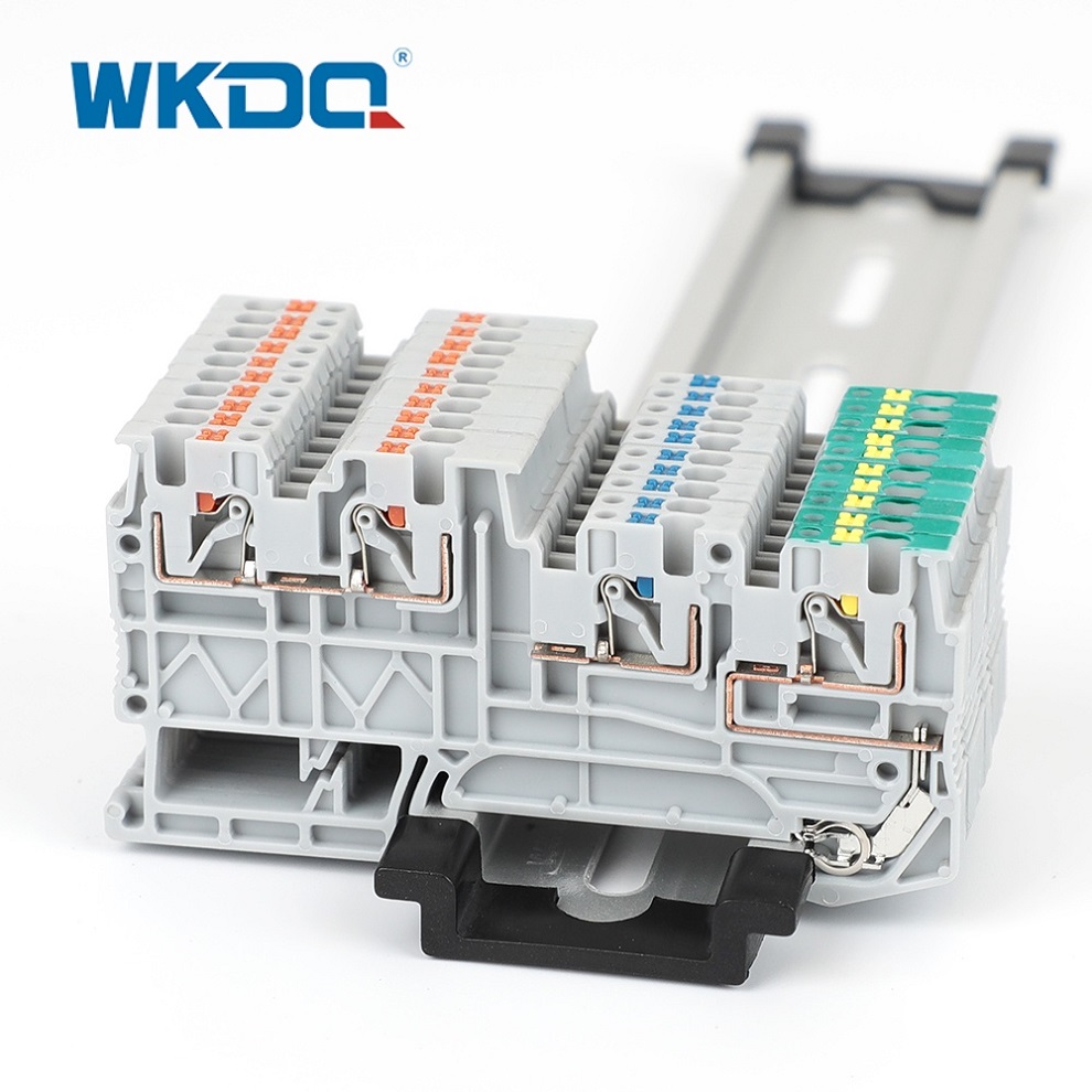 PTIO1.5/S/3 PE Push-In-Anschluss Erdungsklemmenblock Sensor Aktuator
