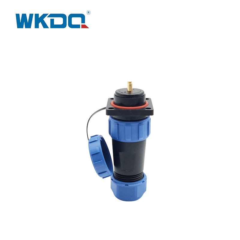 Wasserdichter Stecker mit Gewinde