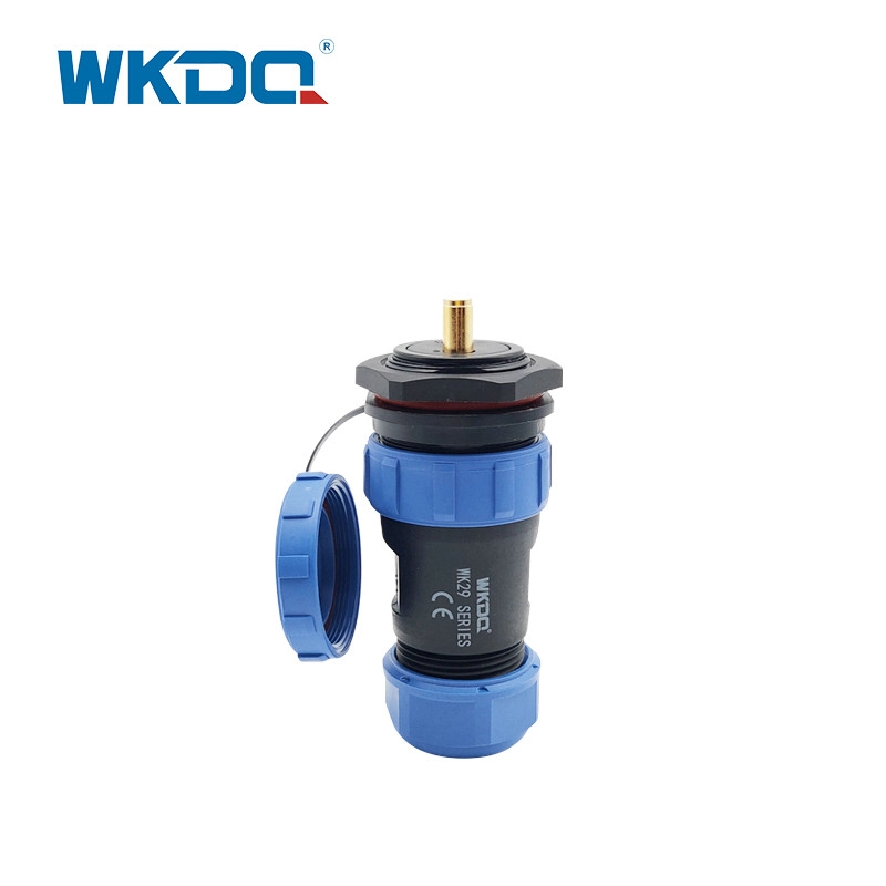 Wasserdichter Steckverbinder mit Gewindebuchse