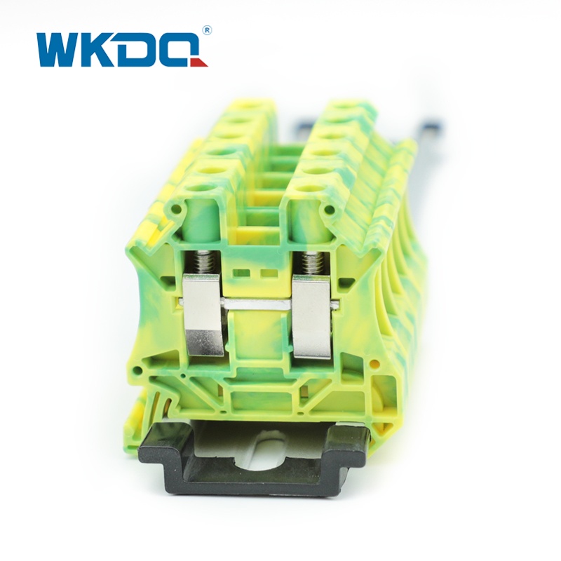 UT10-PE10MM2 UT-Serie-Vorschub durch Schrauben Erdungsanschlussblock